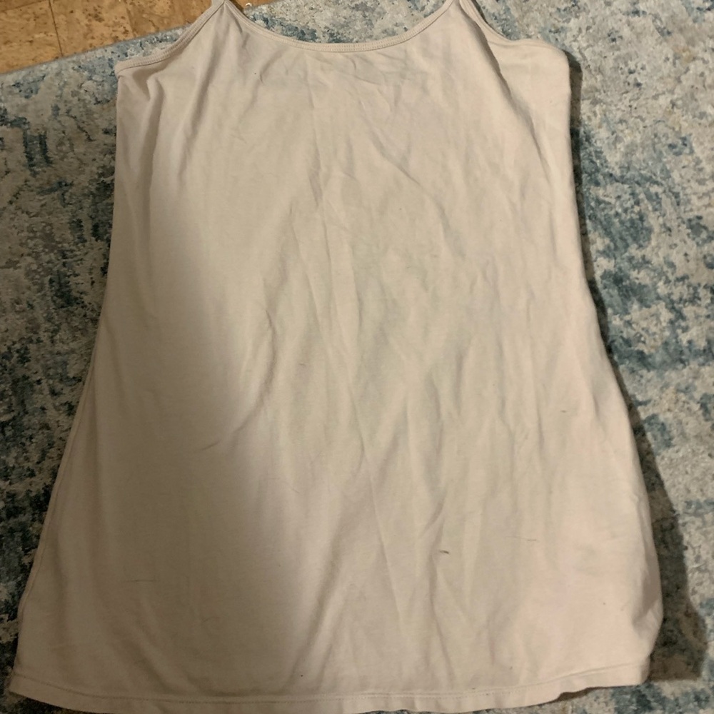 Old Navy Cream Tan Sleeveless Camisole Top